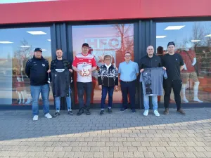 Vertragsunterzeichnung mit neuen Ausrüster PATRICK SPORTSWEAR